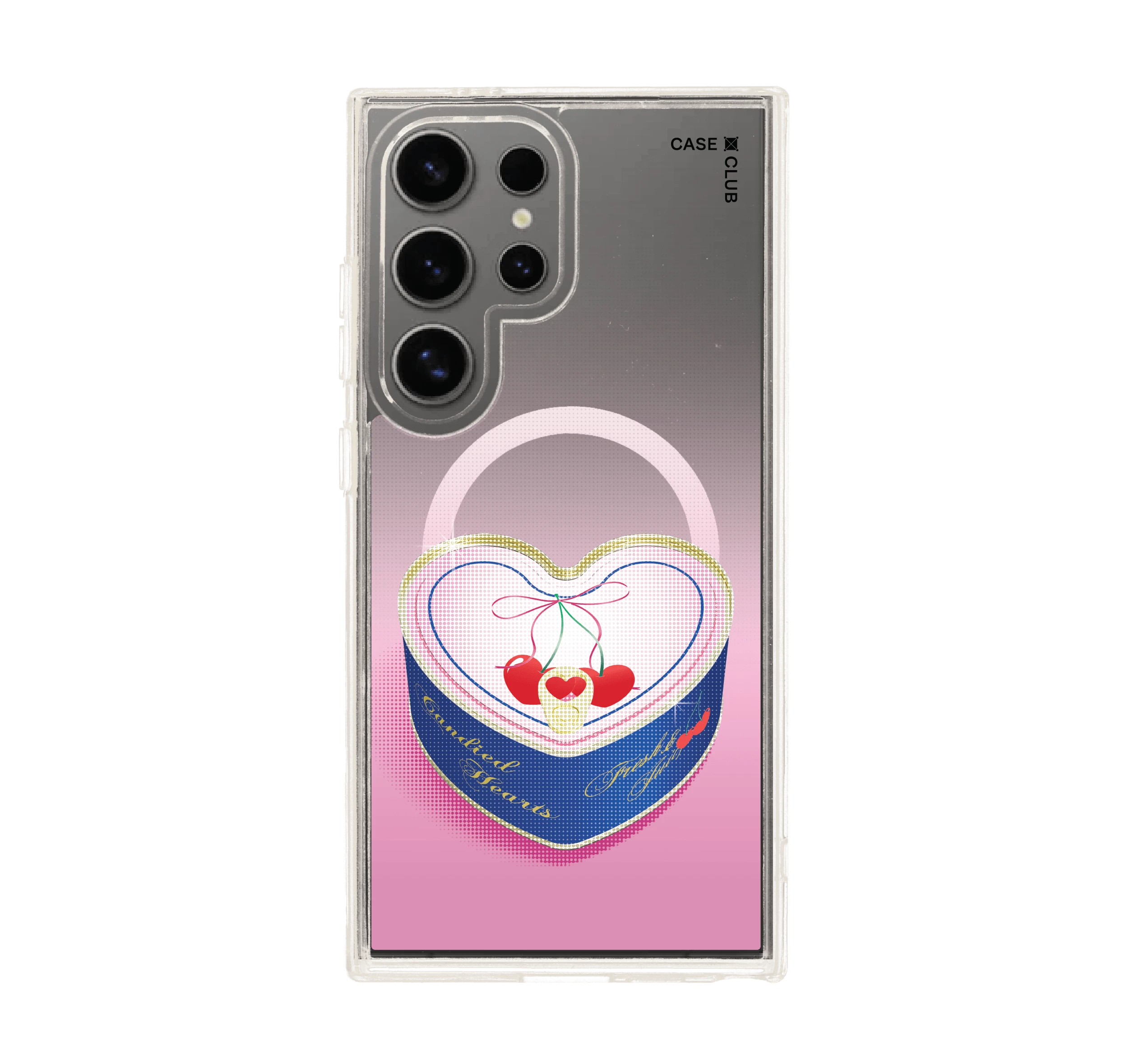 halftone candy heart